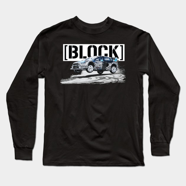 kb FOCUS RS RX kb43ver 43 rip block spec Drift car rally car Long Sleeve T-Shirt by cowtown_cowboy